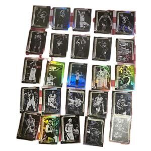 2025 26 TOPPS BLACK OUT TARGET EXCLUSIVE 57 CARD PARALLEL LOT W/ 10 ROOKIES! 🔥